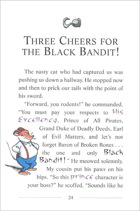 GERONIMO STILTON # 08 ATTACK OF THE BANDIT CATS - Retail Maharaj
