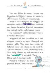 GERONIMO STILTON #10 ALL BECAUSE OF A CUP OF COFFEE - Retail Maharaj