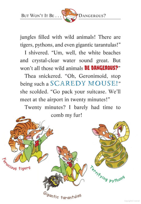 GERONIMO STILTON #18 SHIPWRECK ON THE PIRATE ISLANDS - Retail Maharaj