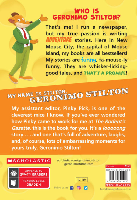 GERONIMO STILTON #19 MY NAME IS STILTON GERONIMO STILTON - Retail Maharaj