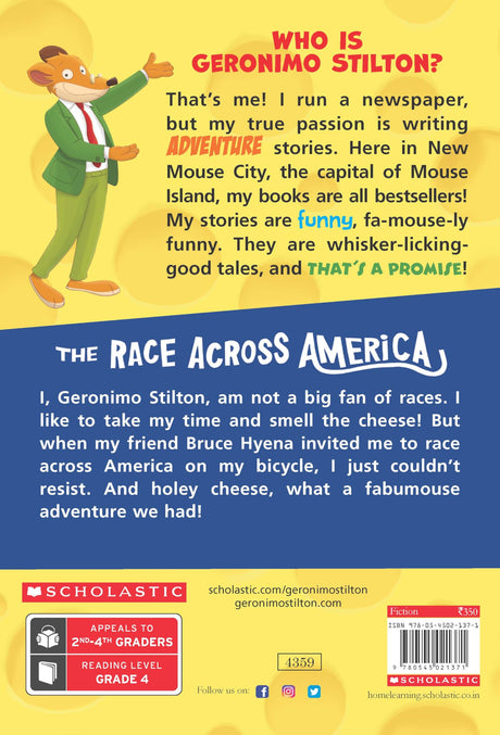 GERONIMO STILTON #37 THE RACE ACROSS AMERICA - Retail Maharaj