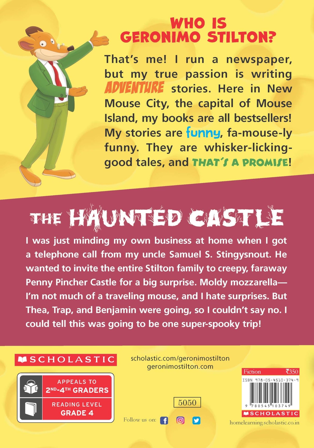 geronimo stilton # 46 the haunted castle - Retail Maharaj