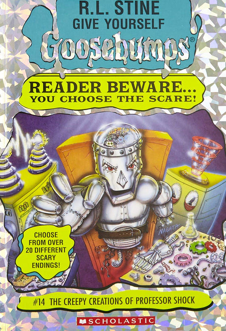 The Creepy Creations of Professor Shock (Give Yourself Goosebumps - 14) [Paperback] R.L. Stine - Retail Maharaj