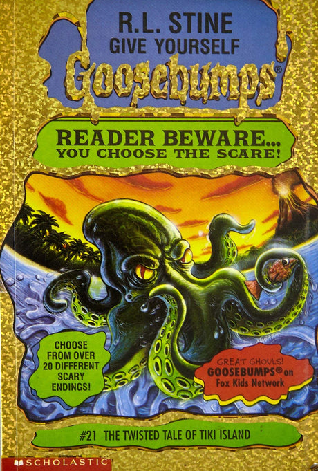 The Twisted Tale of Tiki Island (Give Yourself Goosebumps) [Paperback] R.L. Stine - Retail Maharaj