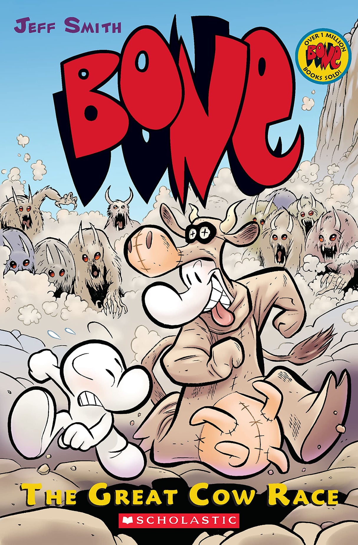 Bone Graphic Novel #2: Great Cow Race (Graphix) [Paperback] Jeff Smith - Retail Maharaj