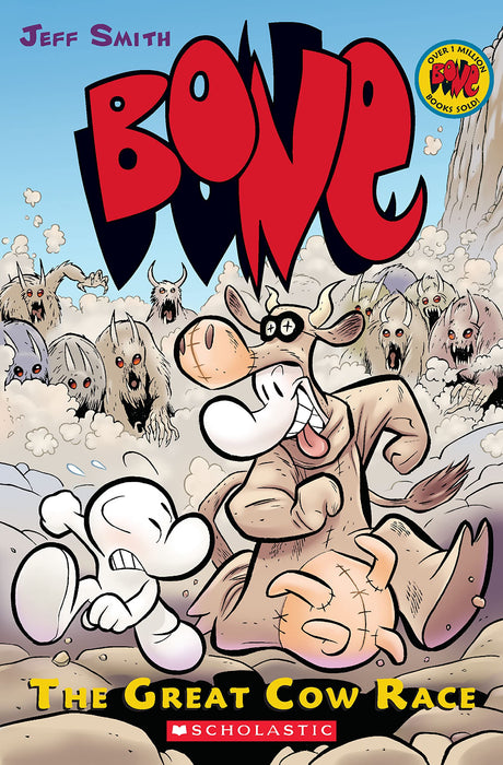 Bone Graphic Novel #2: Great Cow Race (Graphix) [Paperback] Jeff Smith - Retail Maharaj