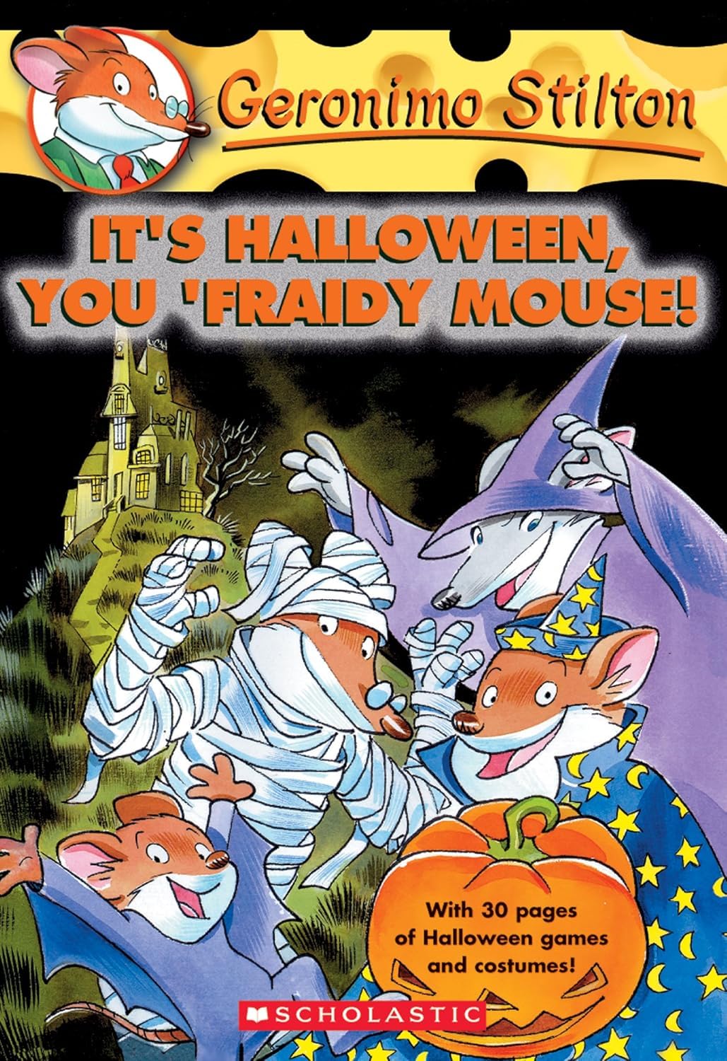 GERONIMO STILTON # 11 ITS HALLOWEEN YOU FRAIDY MOUSE - Retail Maharaj