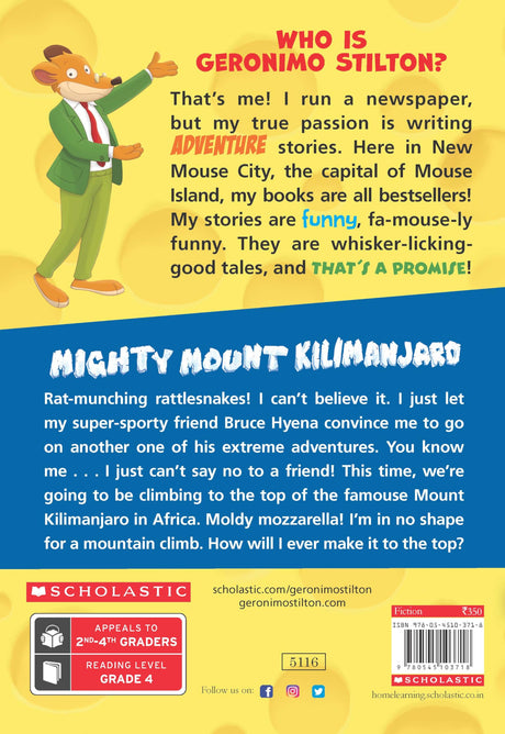 GERONIMO STILTON #41 MIGHTY MOUNT KILIMANJARO - Retail Maharaj
