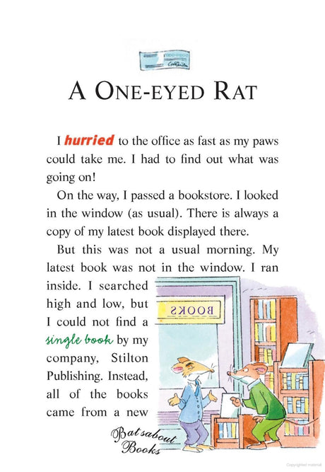 Watch Your Whiskers, Stilton: 17 (Geronimo Stilton) [Paperback] Geronimo Stilton - Retail Maharaj