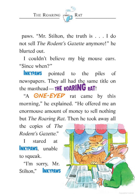 Watch Your Whiskers, Stilton: 17 (Geronimo Stilton) [Paperback] Geronimo Stilton - Retail Maharaj
