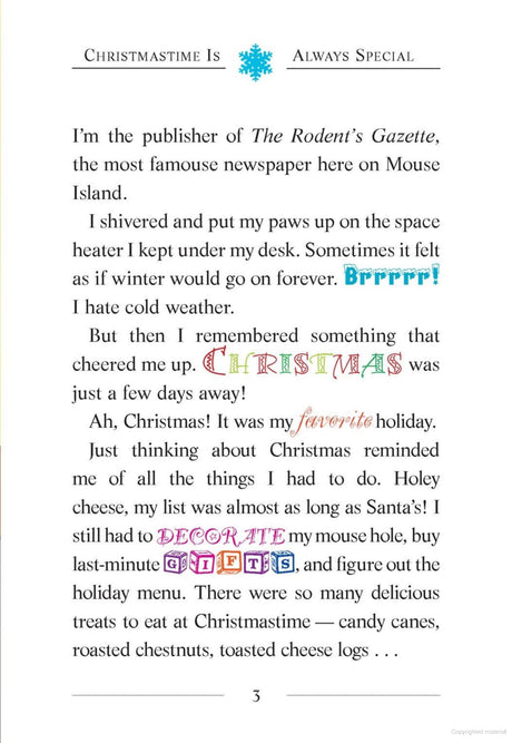 A Very Merry Christmas: 35 (Geronimo Stilton) [Paperback] Geronimo Stilton - Retail Maharaj