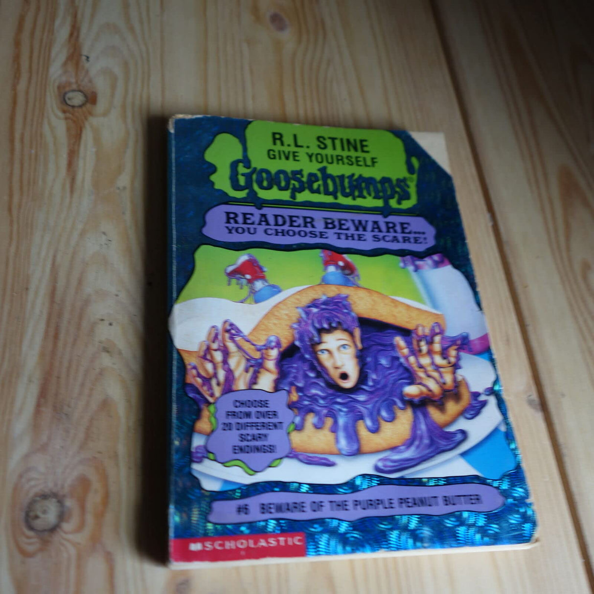 Beware of the Purple Peanut Butter (Give Yourself Goosebumps - 6) [Paperback] R.L. Stine - Retail Maharaj