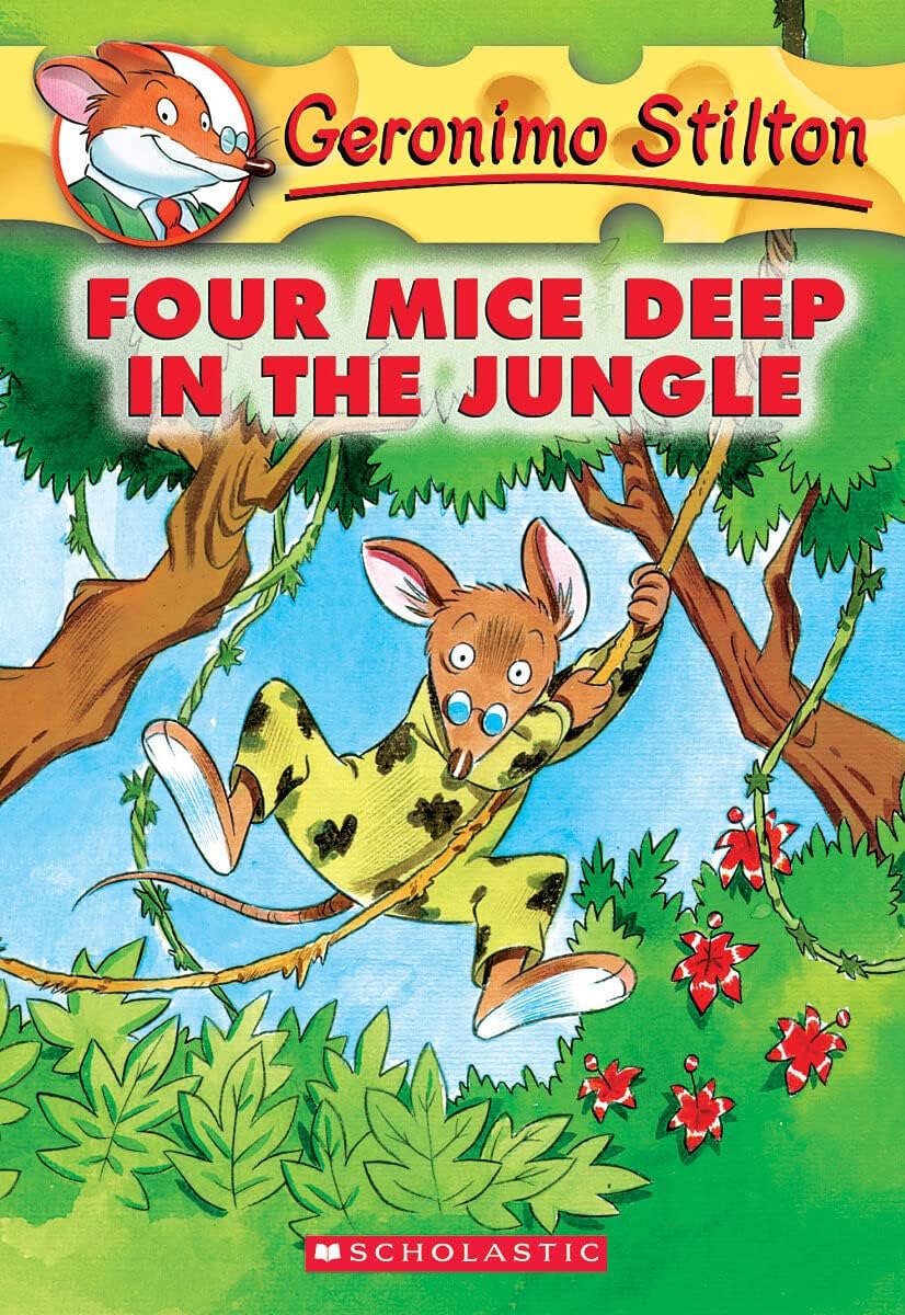 GERONIMO STILTON #05 FOUR MICE DEEP IN THE JUNGLE Geronimo Stilton - Retail Maharaj