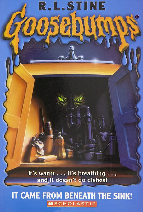 It Came From Beneath The Sink! (Goosebumps - 30) [Paperback] R.L. Stine - Retail Maharaj