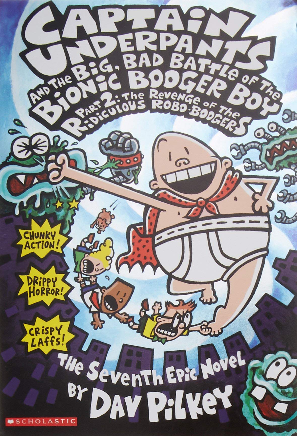 The Seventh Epic Novel: 7 (Captain Underpants) [Mass Market Paperback] Dav Pilkey - Retail Maharaj