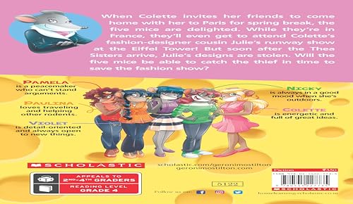 Thea Stilton and The Mystery in Paris: 05 (Geronimo Stilton) [Paperback] Geronimo Stilton - Retail Maharaj