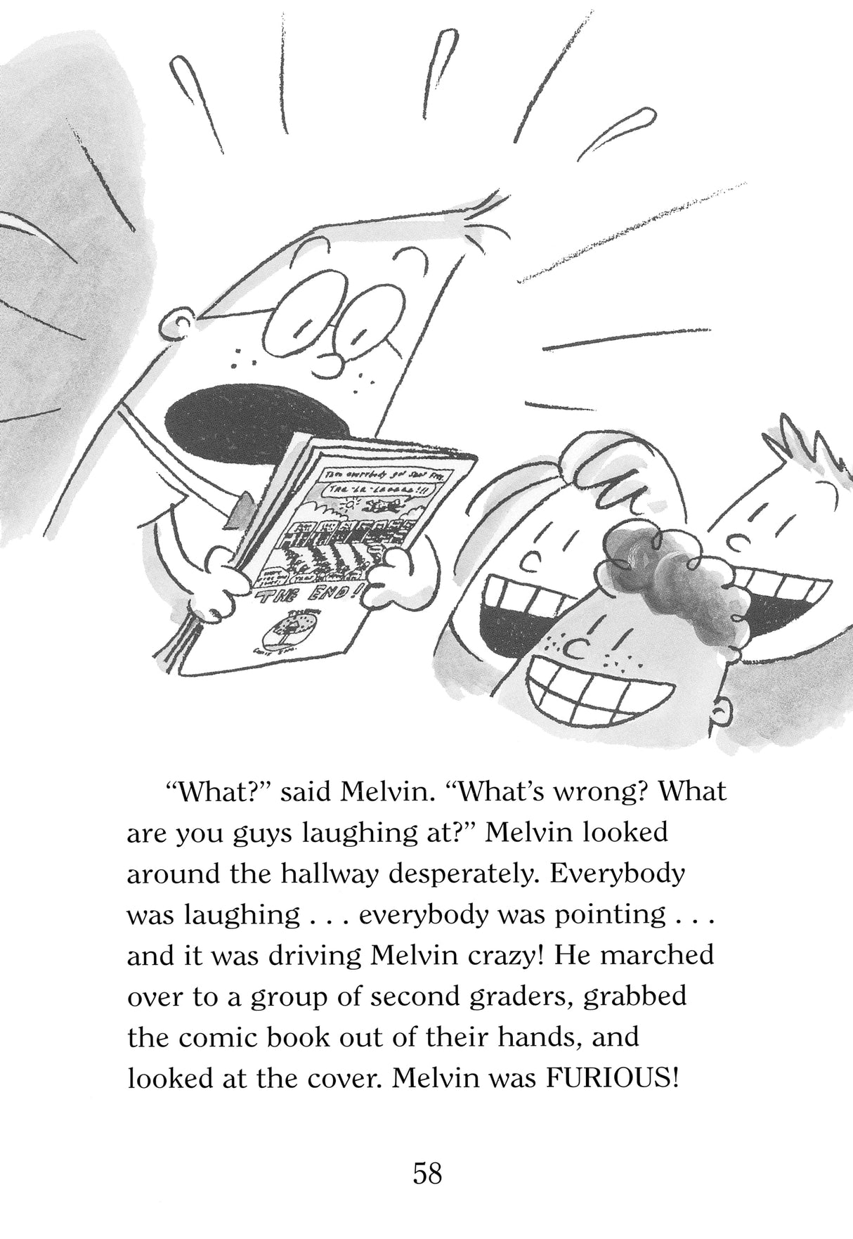 The Big, Bad Battle of the Bionic Bogger Boy - Part 1: The Night of the Nasty Nostril Nuggets (Captain Underpants): 6 [Mass Market Paperback] Dav Pilkey - Retail Maharaj