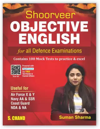 NDA NA Shoorveer Objective English For all Defence Examinations (2024 - 2025 Exam) - Retail Maharaj