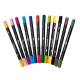 Sonnet Aquamarkers Water Soluble Dual Tip Marker Set for Watercolour Sketching