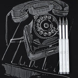 Sonnet White Gel Pens Set for Drawing Lettering and Highlights Pack of Three