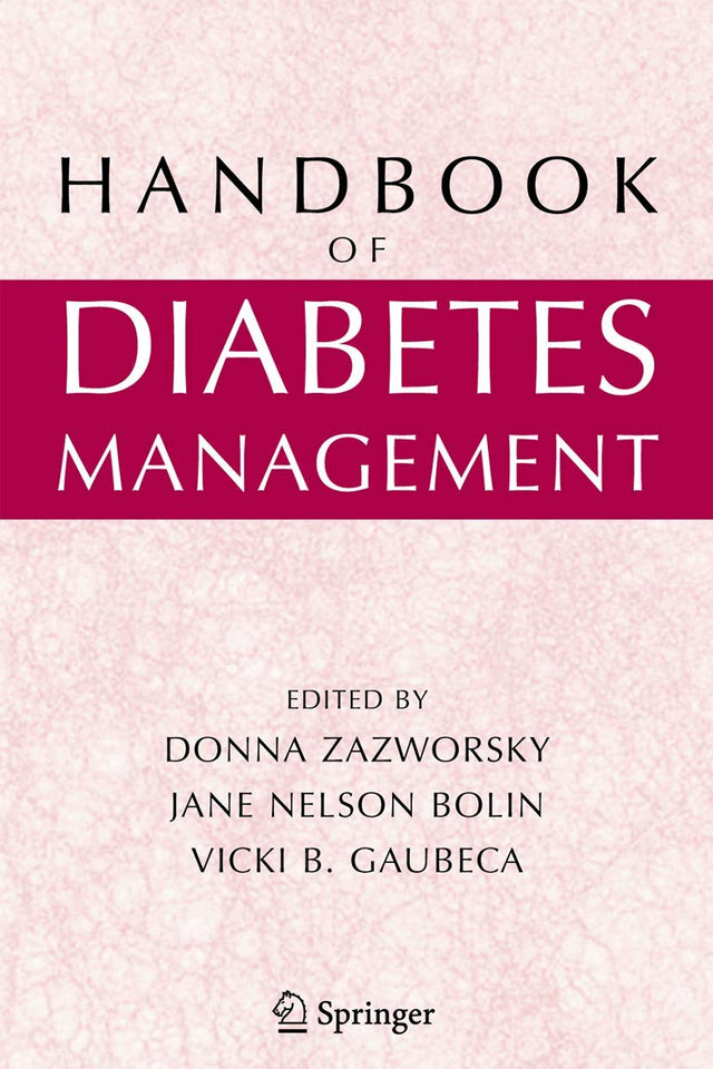 Handbook of Diabetes Management - Retail Maharaj