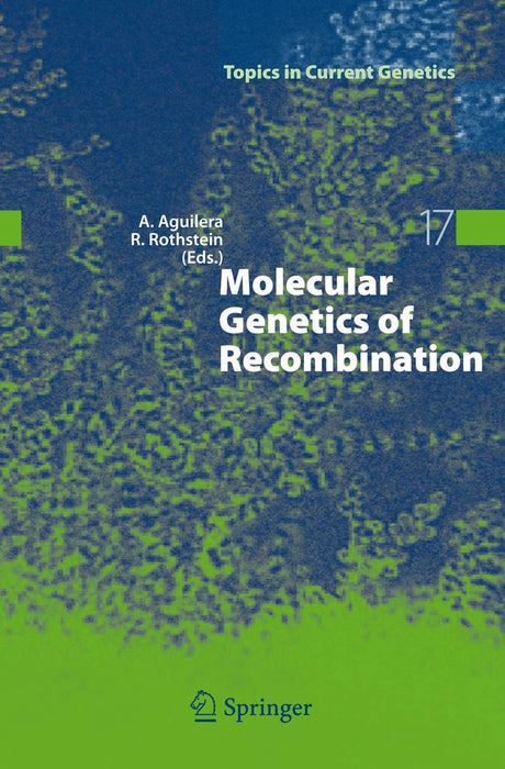 Molecular Genetics of Recombination: 17 (Topics in Current Genetics) - Retail Maharaj
