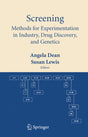 SCREENING: METHODS FOR EXPERIMENTATION IN INDUSTRY, DRUG DISCOVERY, AND GENETICS - Retail Maharaj