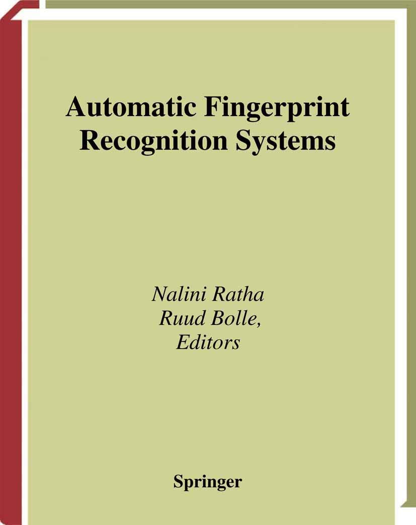 Automatic Fingerprint Recognition Systems - Retail Maharaj