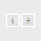 Sri Sri Silver Pendant-Small 2.8 cm - Retail Maharaj