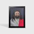 Photo Frame 14 x 20 inch (Sparkle) | Premium Frame featuring Gurudev Sri Sri Ravi Shankar - Retail Maharaj