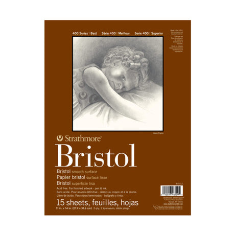 Strathmore 400 Series Bristol Smooth & Vellum Surface Art Pads - Retail Maharaj