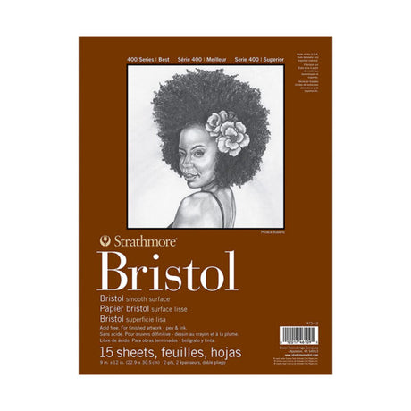 Strathmore 400 Series Bristol Smooth & Vellum Surface Art Pads - Retail Maharaj