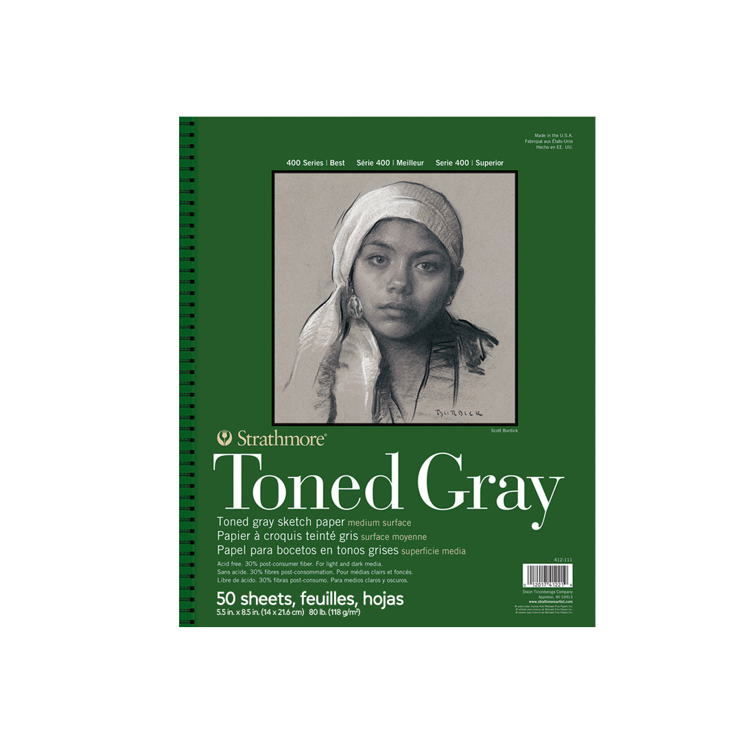 Strathmore 400 Series Toned Tan & Gray Sketch Paper Pads
