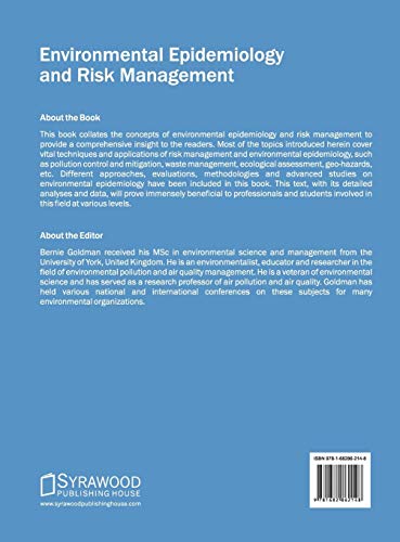 Environmental Epidemiology and Risk Management - Retail Maharaj