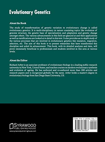 Evolutionary Genetics - Retail Maharaj