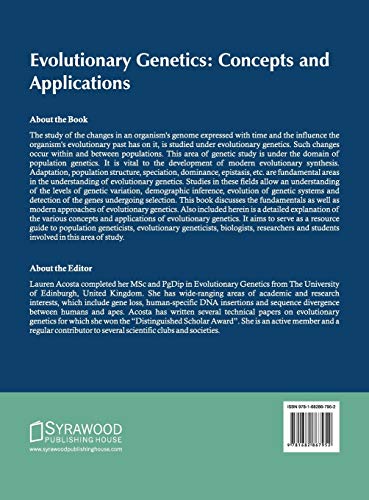 Evolutionary Genetics: Concepts and Applications - Retail Maharaj