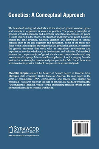 Genetics: A Conceptual Approach - Retail Maharaj