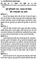 लाल किताब बैटिंग व ग्रहफल व्याख्या- Lal Kitab Batting And Horoscope Interpretation - Retail Maharaj