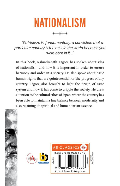 Nationalism | Rabindranath Tagore | Hardcover | National Bestseller Book - Retail Maharaj