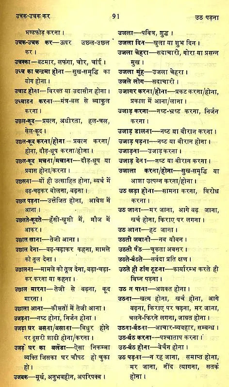 मानक हिन्दी मुहावरा कोश- Standard Dictionary of Hindi Idioms: Set of 2 Volumes (An Old and Rare Book) - Retail Maharaj