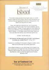 The Issue of Isbaal : According to the Qur’an & Sunnah - Retail Maharaj