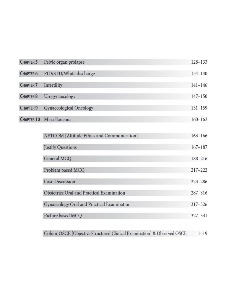 CBME Quick Solution Obstetrics & Gynaecology With Practical (English Version) 2nd Edition