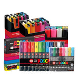 Uniball Posca Paint Marker Set Multi Surface Water Based Pigment Pens - Retail Maharaj