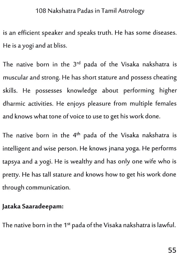 108 Nakshatra Padas in Tamil Astrology Part - 2 [English] By Lavanya Subramanian