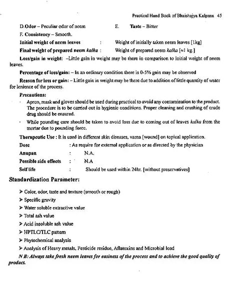 Practical Hand Book of Bhaishajya Kalpana - Retail Maharaj