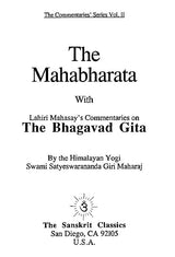 The Mahabharata With Lahiri Mahasay's Commentaries on The Bhagavad Gita By The Himalayan Yogi - Retail Maharaj