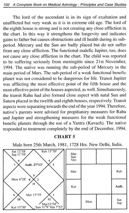 A Complete Book on Medical Astrology: Principles and Case Studies: Manage your health through preventive astral remedies