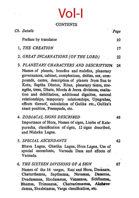 बृहत् पाराशर होरा शास्त्रम्- Brihat Parasara Hora Shastra of Maharshi Parasara (Set of 2 Volumes) - Retail Maharaj