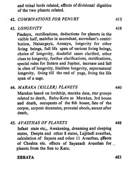 बृहत् पाराशर होरा शास्त्रम्- Brihat Parasara Hora Shastra of Maharshi Parasara (Set of 2 Volumes) - Retail Maharaj