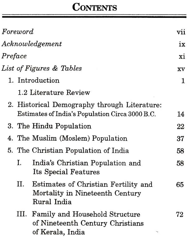 Glimpses of Indian Historical Demography - Retail Maharaj